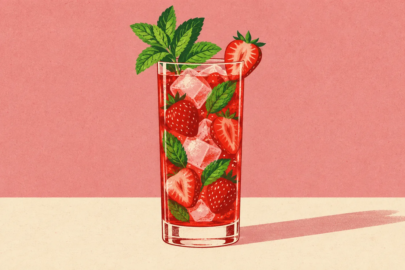 Erdbeer-Mojito