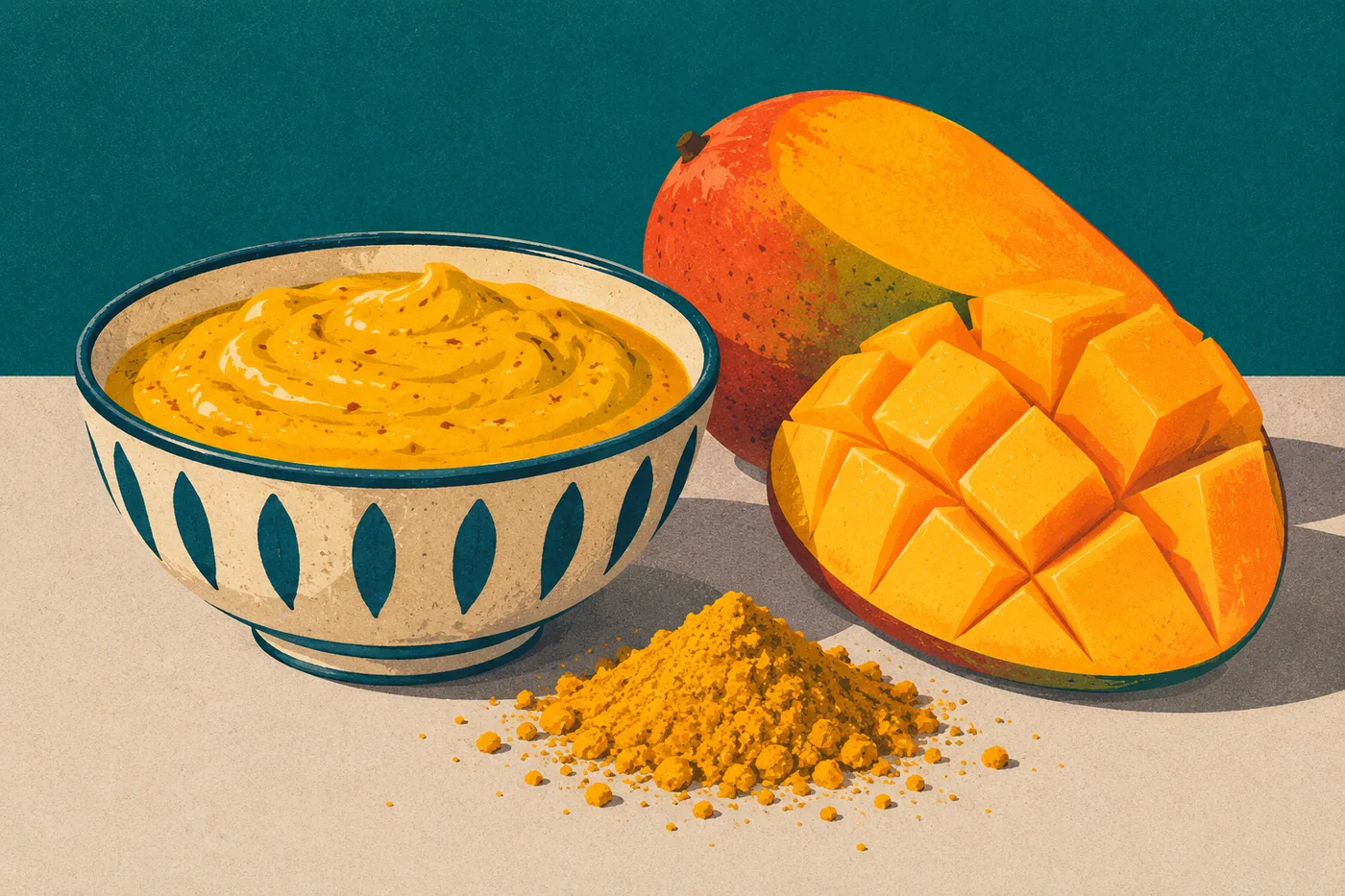 Curry-Mango-Dip