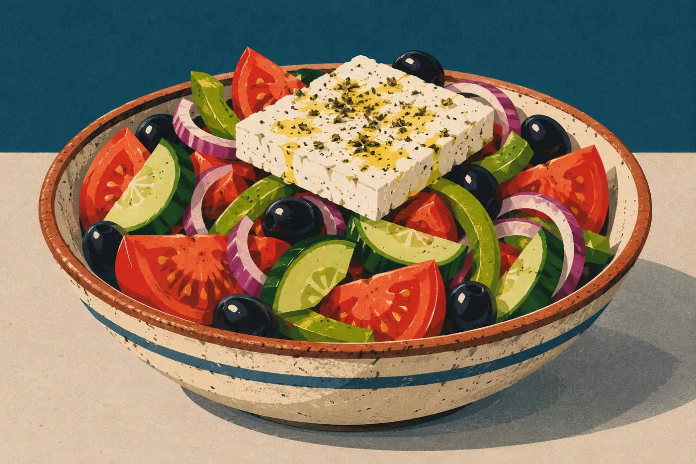 Griechischer Bauernsalat