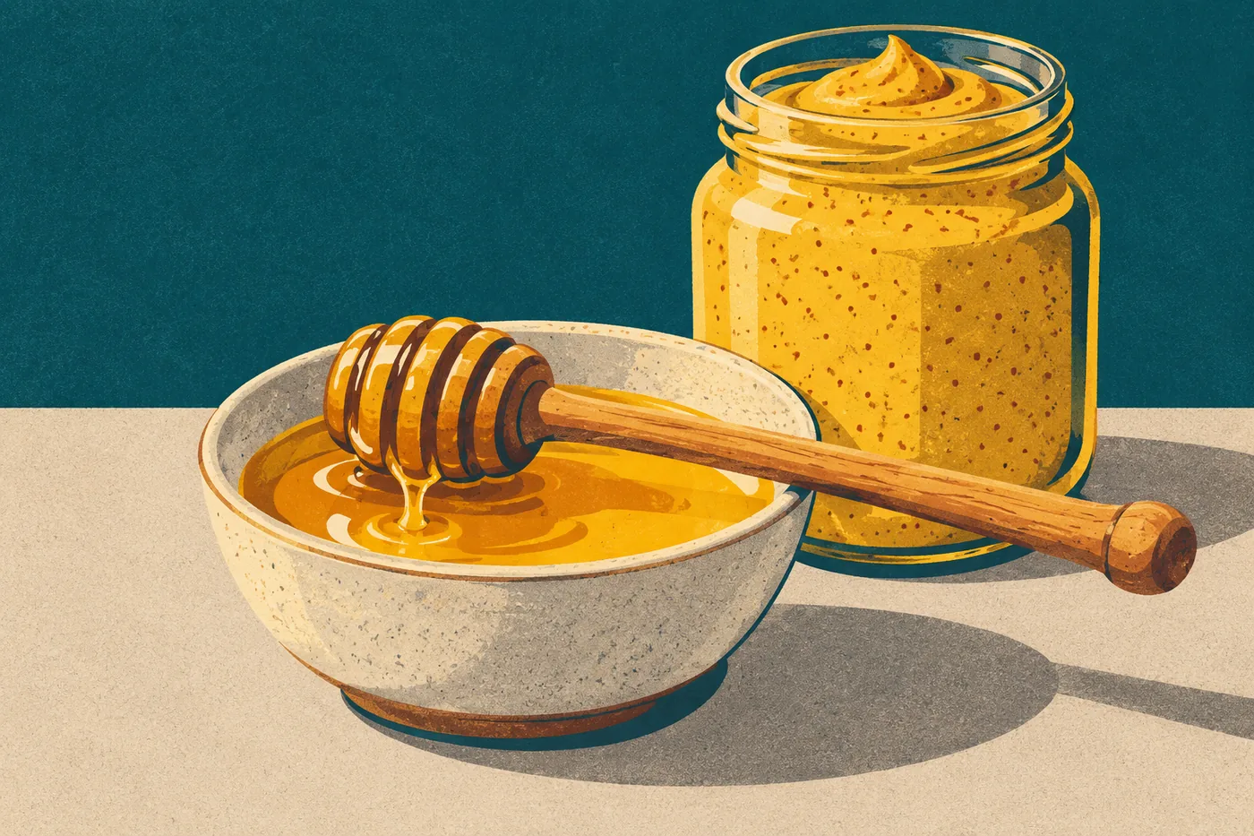 Honig-Senf-Dip