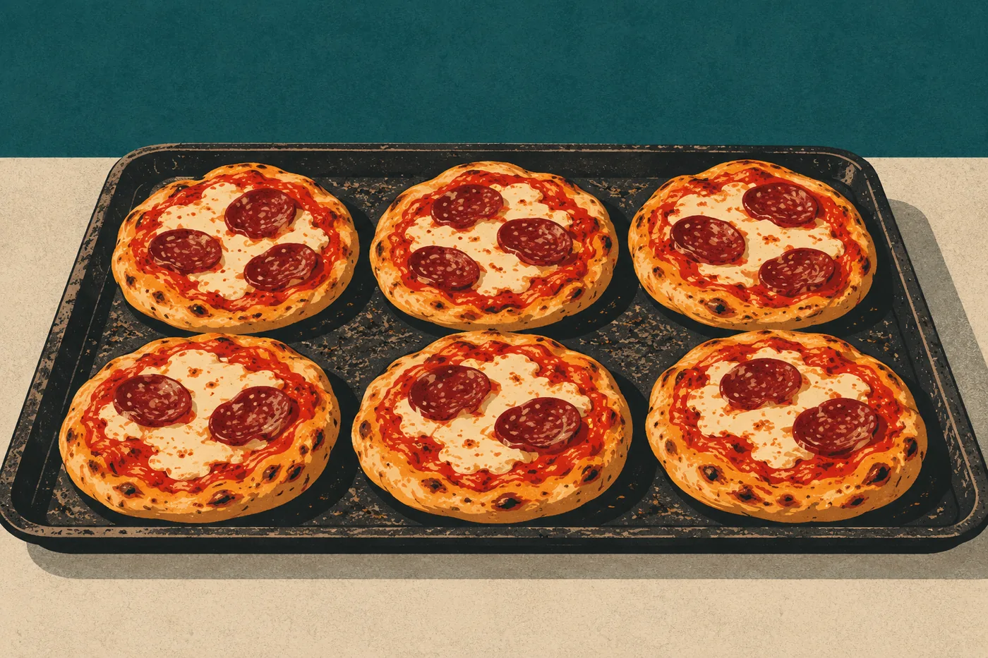 Mini-Pizzen