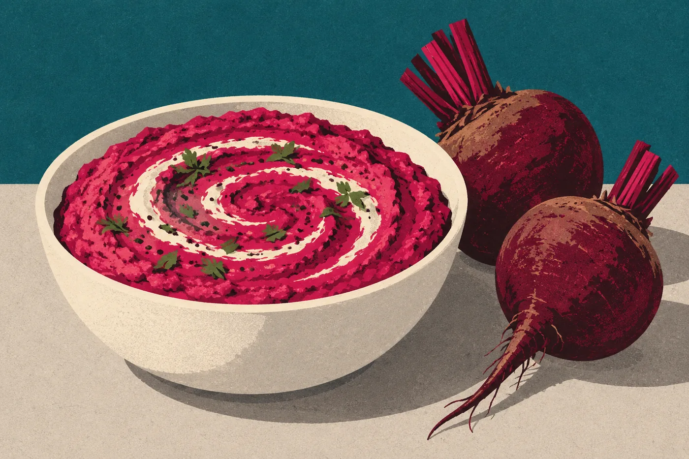 Rote-Bete-Dip