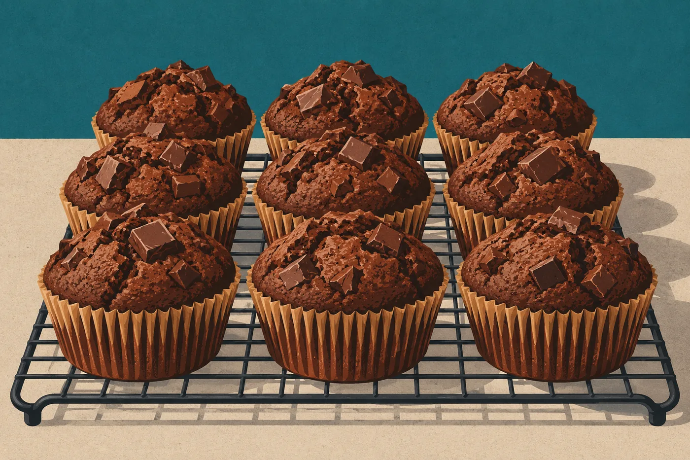 Schoko-Muffins