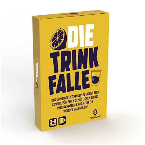 ZENAGAME Trinkspiel - Die Trinkfalle - Party...