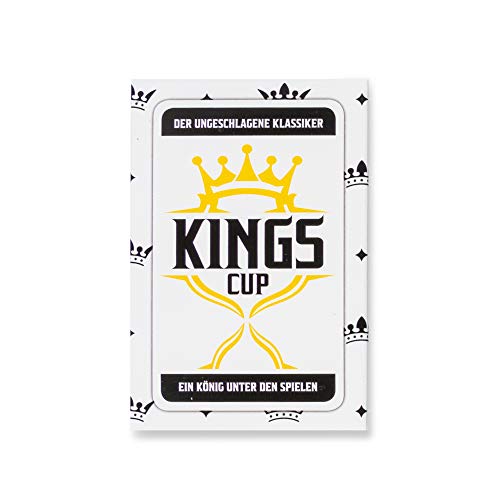 GOODS+GADGETS Kings Cup Kartenspiel - Das Original...